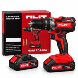 Parafusadeira e Furadeira Rilit 20V com Bateria e Carregador