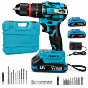 Parafusadeira de Impacto 48V Brushless Dinho com Maleta
